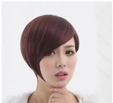 圆脸沙宣头短发型图片(圆脸沙宣头短发发型)-中纳网