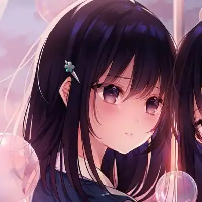 动漫头像闺蜜一对最难找的闺蜜头像二人一人一半