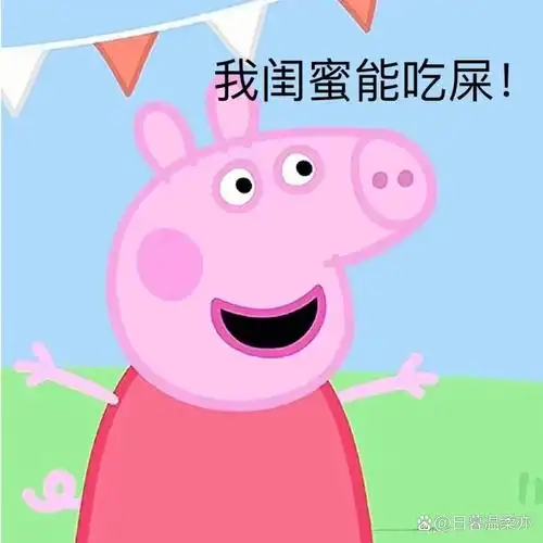 沙雕闺蜜头像,小猪佩奇头像,一般头像