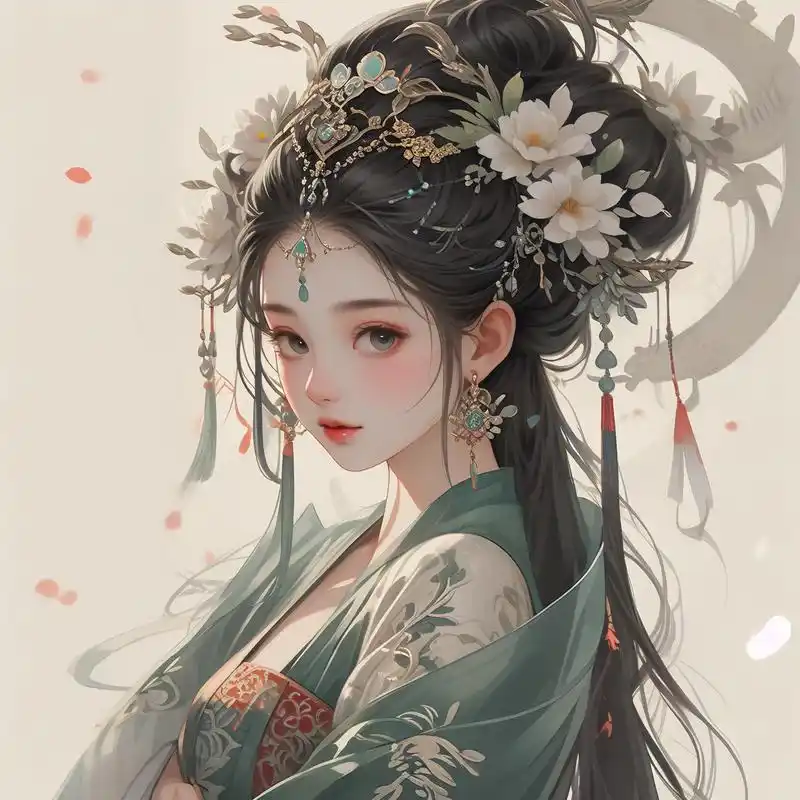 92古装女生头像精选78 探索古代女生的韵味,一组绝美的古装女生