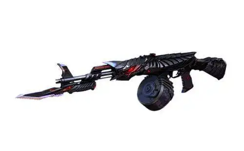 第六名:黑武士ak47