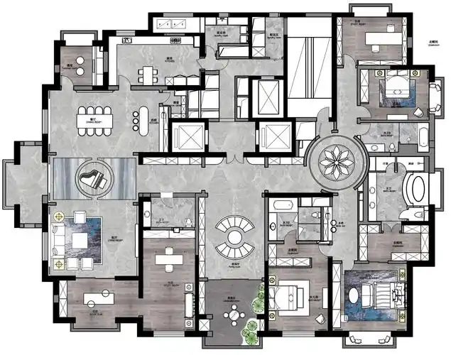550平别墅户型图