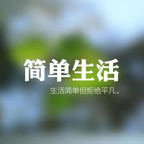 简简单单de生活