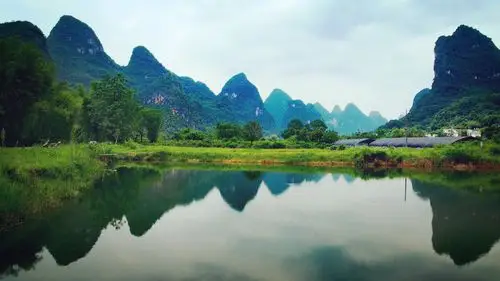 桂林阳朔山水之美