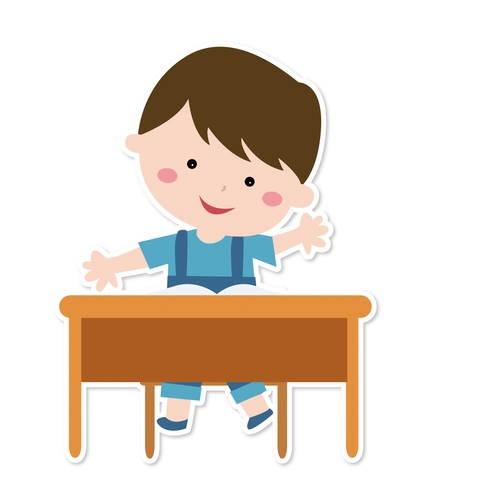 可爱小学生图片