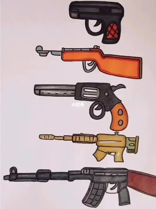 100种不同的武器简笔画100种不同的武器简笔画精英