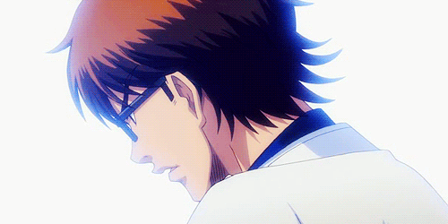 动漫gif男生gif回头gif戴眼镜gif