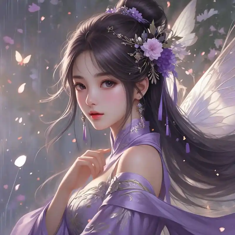 90古风仙女头像精选96