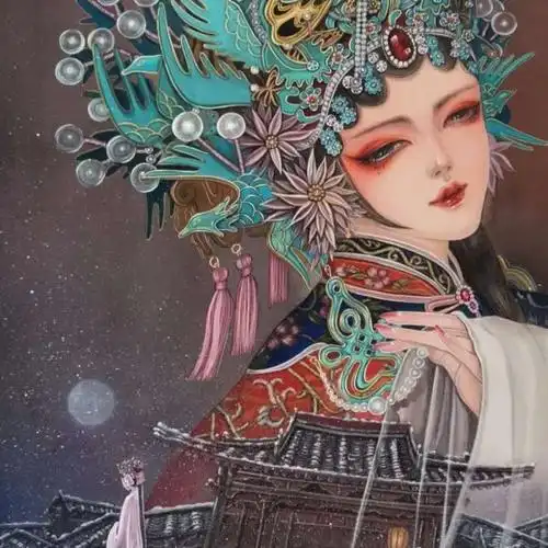 古风戏腔:女声优美旋律为君倾