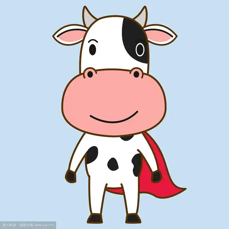 牛卡通吉祥物
