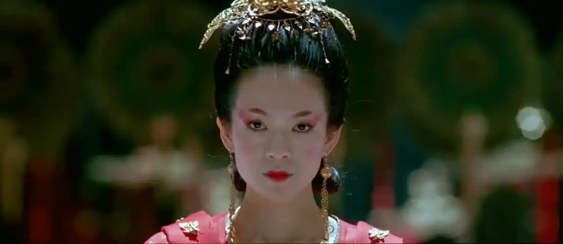 《夜宴》章子怡把皇后的妩媚演得淋漓尽致,太大胆了!