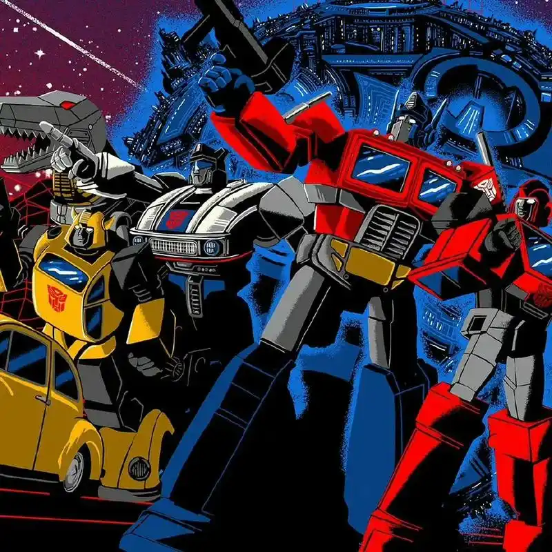 变形金刚 g1海报 - 抖音