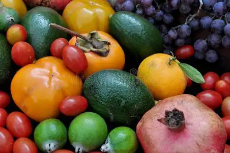 丰硕的果实照片