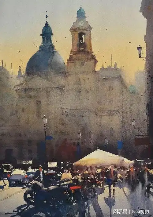 castagnetalvaro阿尔瓦诺实力水彩大师