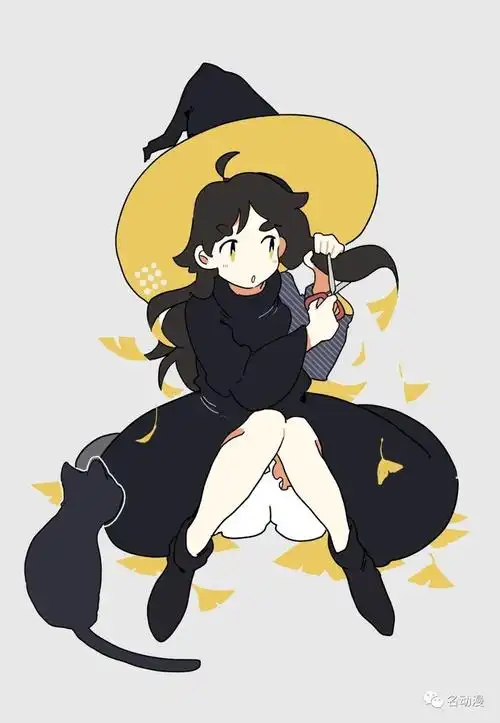 日系画师隠れみの笔下的日式元素人物设计创作欣赏