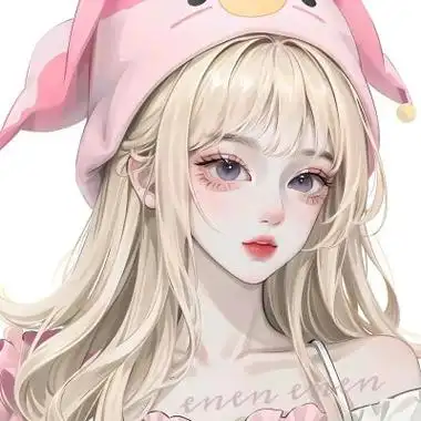 仙气干净可爱手绘动漫女头像 高清时尚好看闺蜜头像图片2023