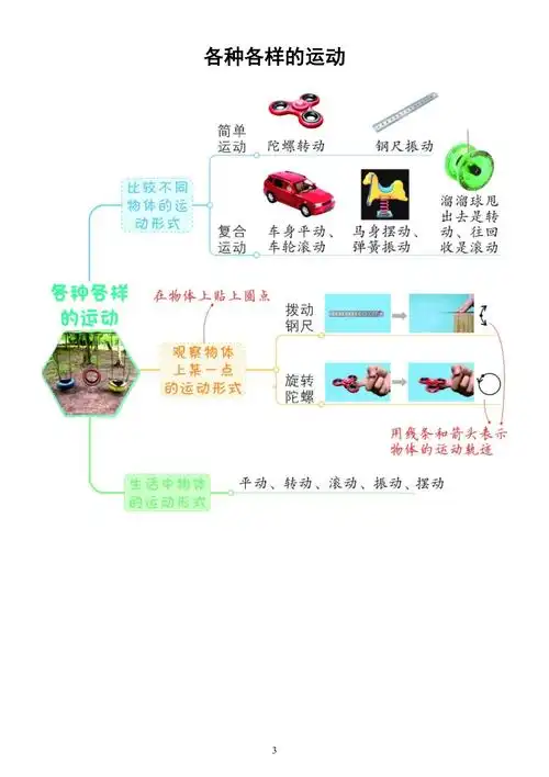 小学科学教科版三年级下册全册思维导图共24课2022doc