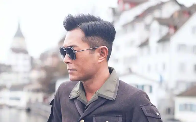 佟丽娅古天乐苏黎世街拍图片桌面壁纸