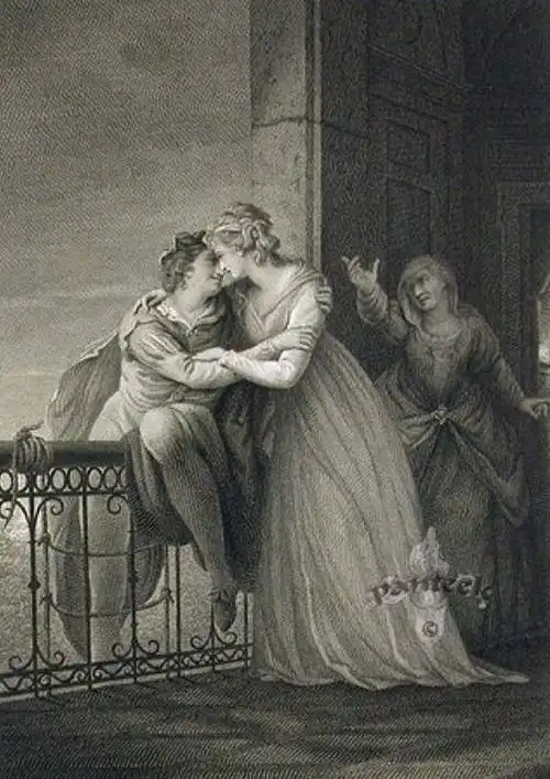 romeo & juliet 《罗密欧与朱丽叶》 _ 油画素描笔下的欧洲宫廷 插画