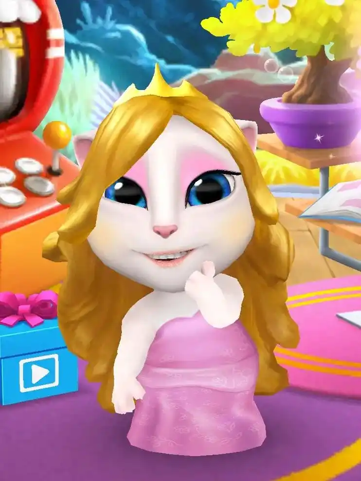 会说话的汤姆猫 #我的安吉拉 #和安吉拉一起闪耀 #可爱到 - 抖音