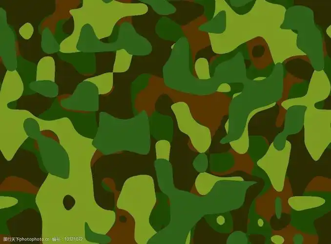 迷彩绿深色图案图片