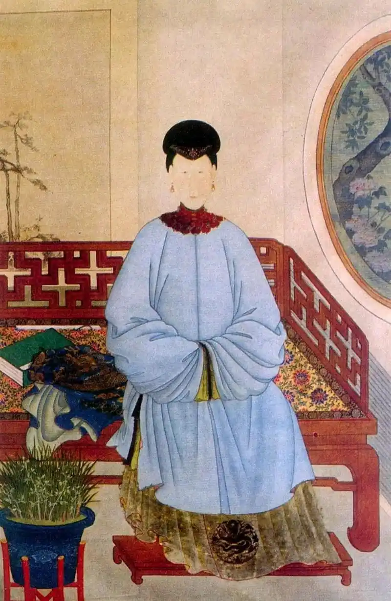 明朝历代衍圣公及其夫人衣冠画像!