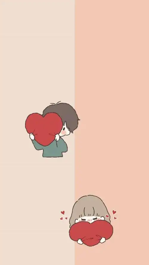 情侣聊天背景图,情侣聊天背景图一人一半(腻死人不偿命的小情侣手机