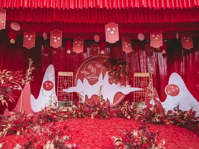 21克新中式婚礼红色系