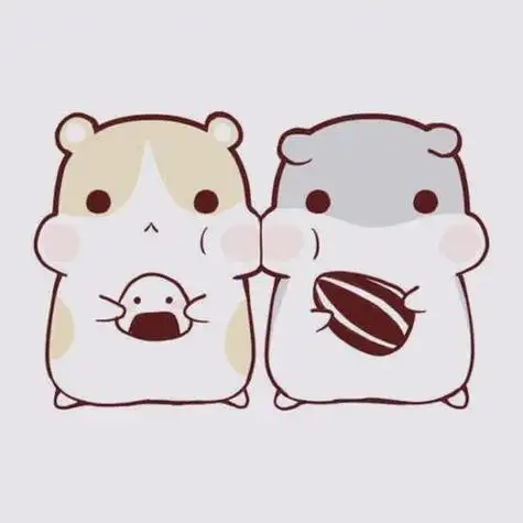 超级可爱的小仓鼠头像(可爱的小仓鼠图片萌萌哒头像) - 动漫卡通头像