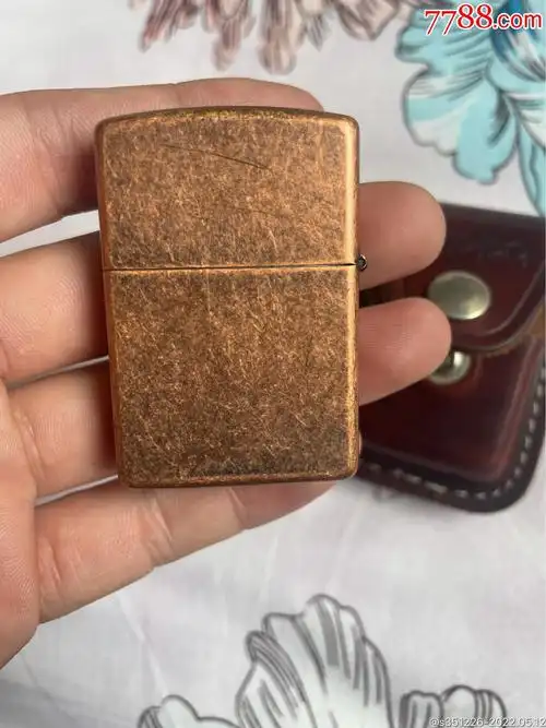 zippo紫铜的打火机芝宝打火机-价格:588元-se87044641-打火机/点火器