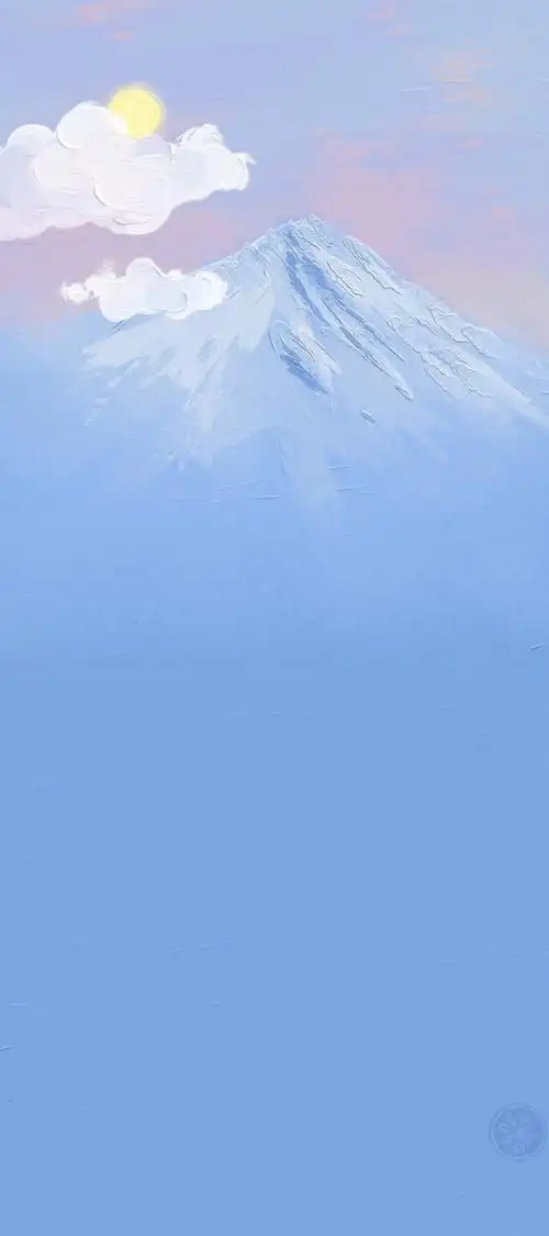 油画壁纸 - 插画 素材 ins 韩系 可爱 简约 手绘 动漫 锁屏 屏保 卡通