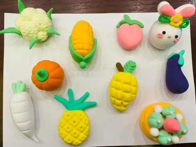 超轻粘土手工  蔬菜水果大合集2