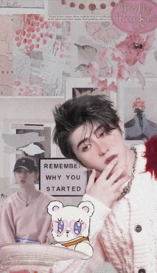 蔡徐坤拼贴壁纸