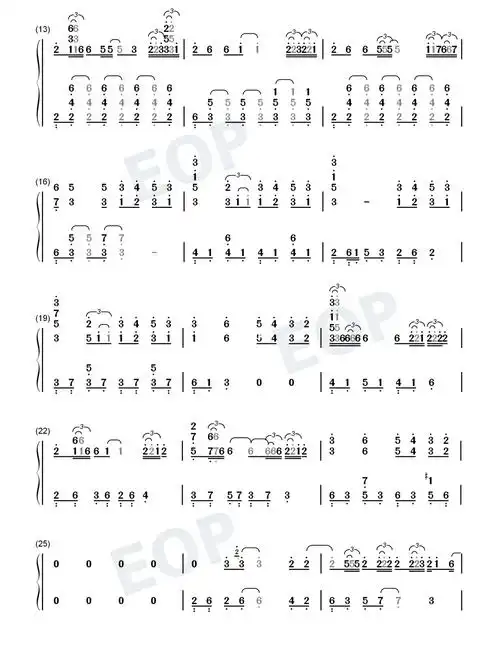 有小可爱想要蔡徐坤的《情人》的谱子,找到啦!曲源:琴艺网