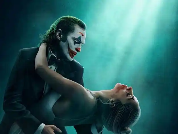 《小丑2》发布首款海报,lady gaga版小丑女惊艳亮相|电影|奥斯卡|哥谭