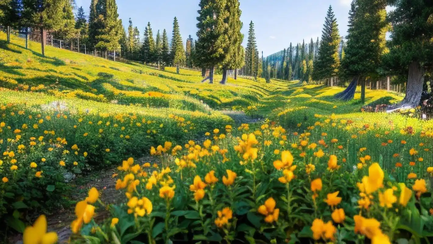 浅绿色森林背景图,清新自然之选99