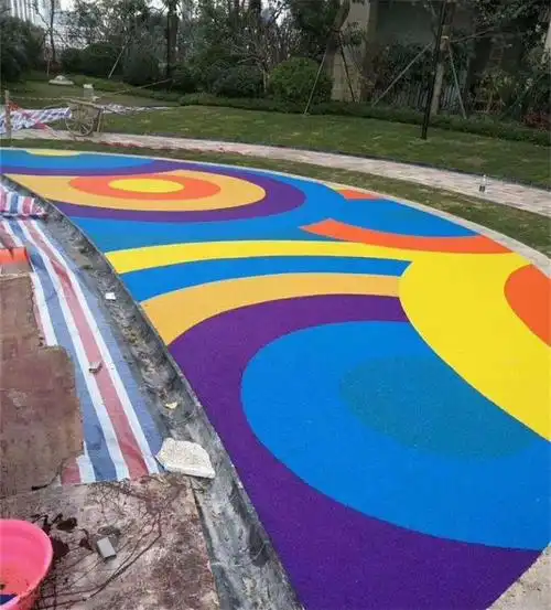 嘉定epdm塑胶羽毛球场嘉定幼儿园塑胶彩色场地翻新