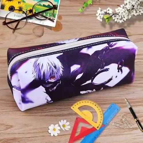 东京食尸鬼金木研种周边动漫笔袋男女中小学生恐怖酷个性文具盒