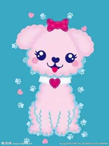 可爱卡通 小狗图片