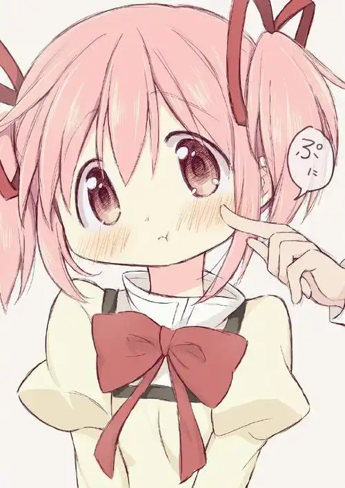 魔法少女小圆#鹿目圆真的是一个特别可爱的宝宝x:h___________om