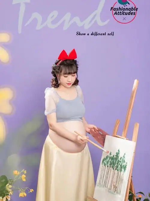 白雪公主孕妇照快要结束我们的二人世界