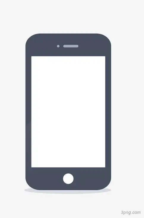 唯美精美手机模型苹果手机png素材透明免抠图片-产品实物