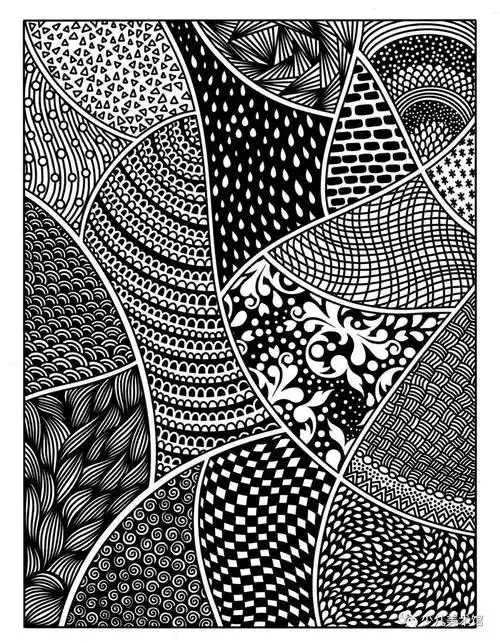 禅绕画绘画元素大集合喜欢可以收藏哦