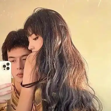 高级高冷双人同框情侣头像图片