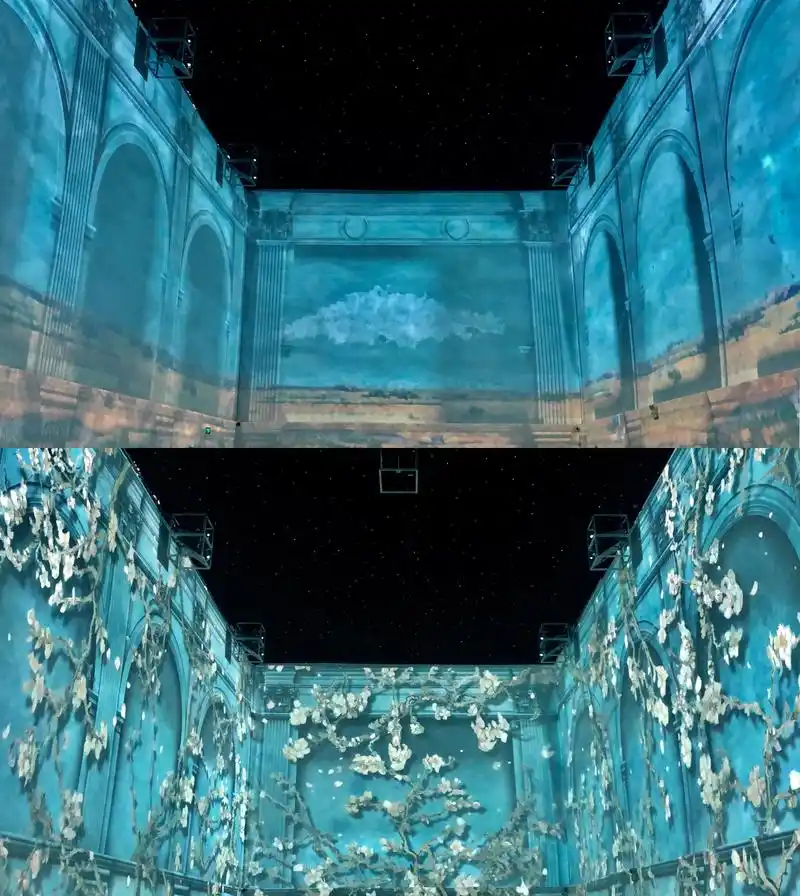 炎热夏日感受静谧来凡高艺术沉浸式体验展