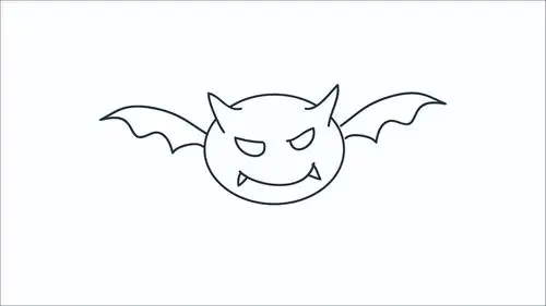 恶魔怎么画 - 简笔画 - 懂得