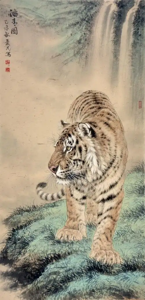 王爱民工笔动物作品赏析