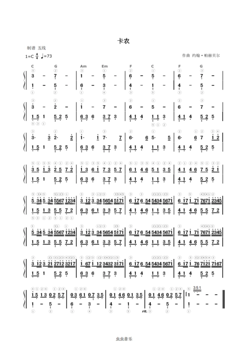 季片头曲29调卡农小提琴和钢琴谱子为什么只能插入一张图片,1(7)1