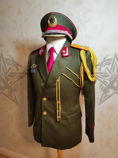 「军服鉴赏」97式陆军礼服_绶带_军官_衣服