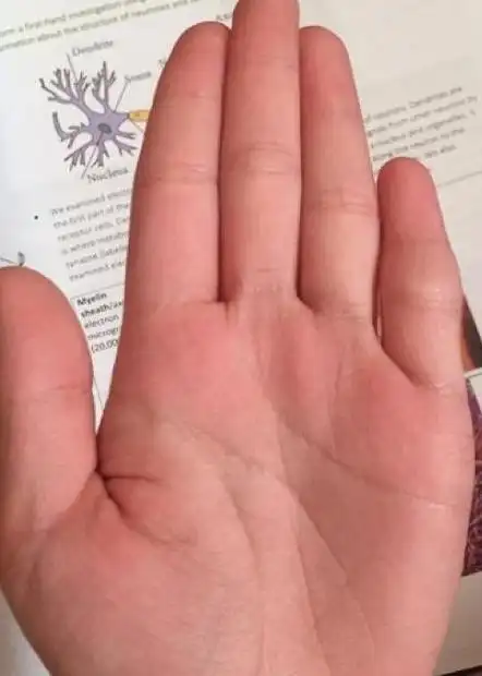 这个地方断开的手相必定霉运上身迟早有大灾发生此生与好命无缘